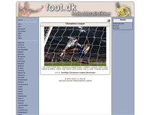 Tablet Screenshot of foot.dk