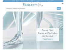 Tablet Screenshot of foot.com